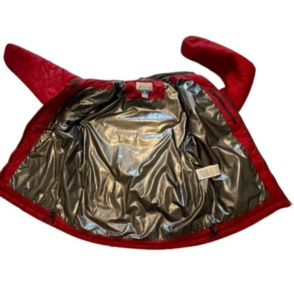 Columbia Mens Red Puffer Omni-heat Interchange Jacket Size M - Picture 3 of 14